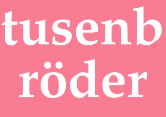 Synonym tusenbröder