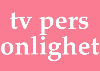 Synonym tv-personlighet