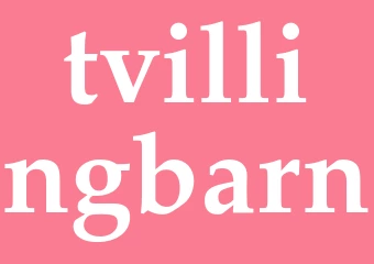 Synonym tvillingbarn