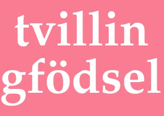 Synonym tvillingfödsel