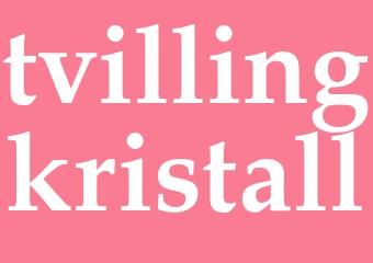 Synonym tvillingkristall