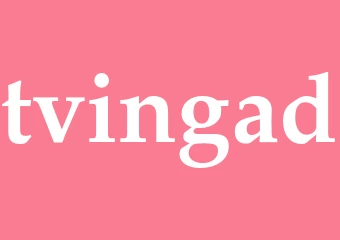 Synonym tvingad