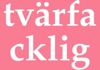 Synonym tvärfacklig