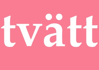 Synonym tvätt