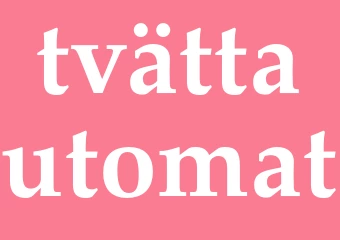 Synonym tvättautomat
