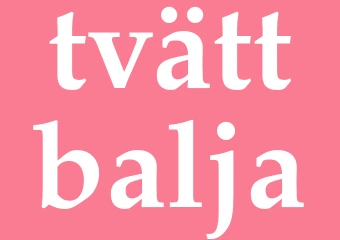 Synonym tvättbalja