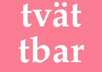 Synonym tvättbar