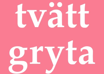 Synonym tvättgryta