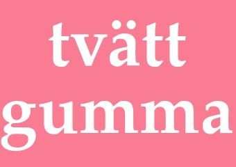 Synonym tvättgumma