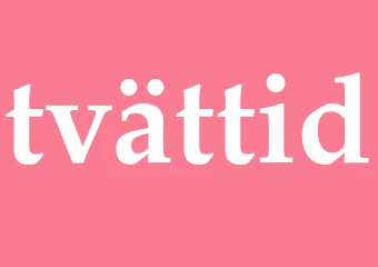 Synonym tvättid