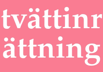 Synonym tvättinrättning