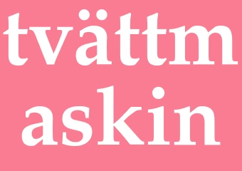 Synonym tvättmaskin