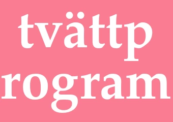 Synonym tvättprogram