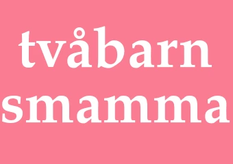 Synonym tvåbarnsmamma