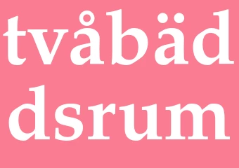 Synonym tvåbäddsrum