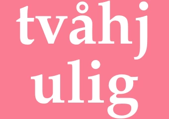 Synonym tvåhjulig
