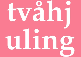 Synonym tvåhjuling