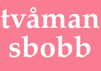 Synonym tvåmansbobb