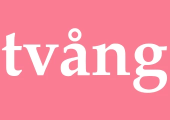 Synonym tvång