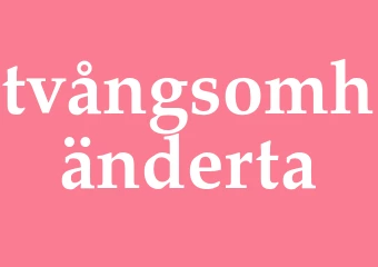 Synonym tvångsomhänderta