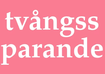Synonym tvångssparande