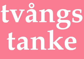 Synonym tvångstanke