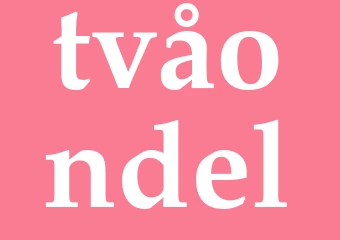 Synonym tvåondel