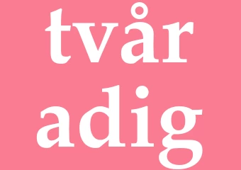 Synonym tvåradig