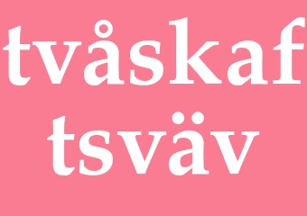 Synonym tvåskaftsväv