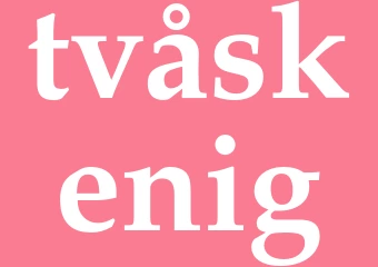 Synonym tvåskenig