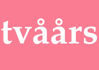 Synonym tvåårs