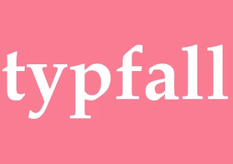Synonym typfall