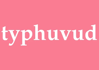 Synonym typhuvud