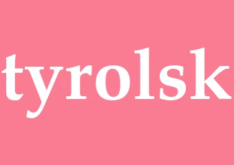 Synonym tyrolsk