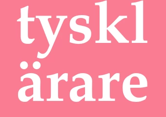 Synonym tysklärare