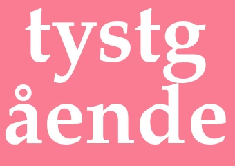 Synonym tystgående