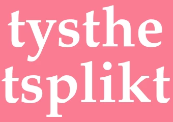 Synonym tysthetsplikt