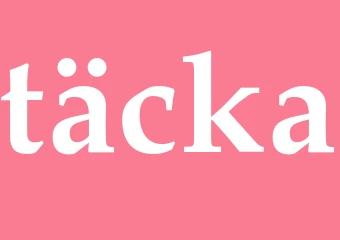 Synonym täcka