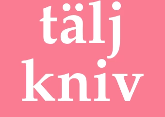 Synonym täljkniv