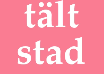 Synonym tältstad