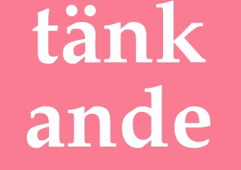 Synonym tänkande