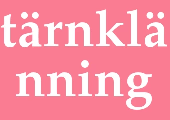 Synonym tärnklänning