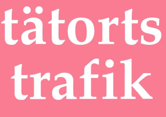 Synonym tätortstrafik