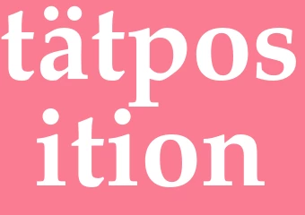Synonym tätposition
