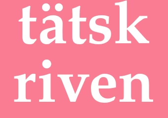 Synonym tätskriven