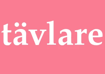 Synonym tävlare