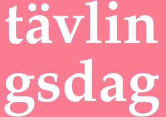 Synonym tävlingsdag