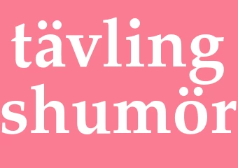 Synonym tävlingshumör