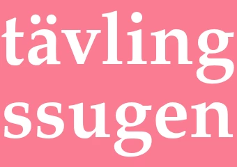 Synonym tävlingssugen