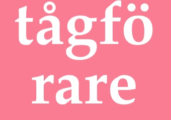 Synonym tågförare